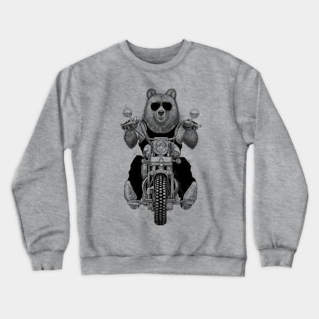 carefree bear Crewneck Sweatshirt by NikKor